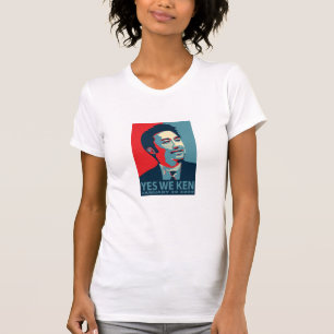 T-shirt Oui nous Distres de la femme de Ken (Obama)… -