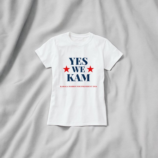 T-shirt Oui. Nous Kam Kamala Harris (Créateur téléchargé)