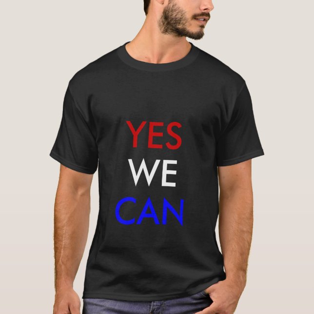 T-SHIRT OUI NOUS POUVONS (Devant)