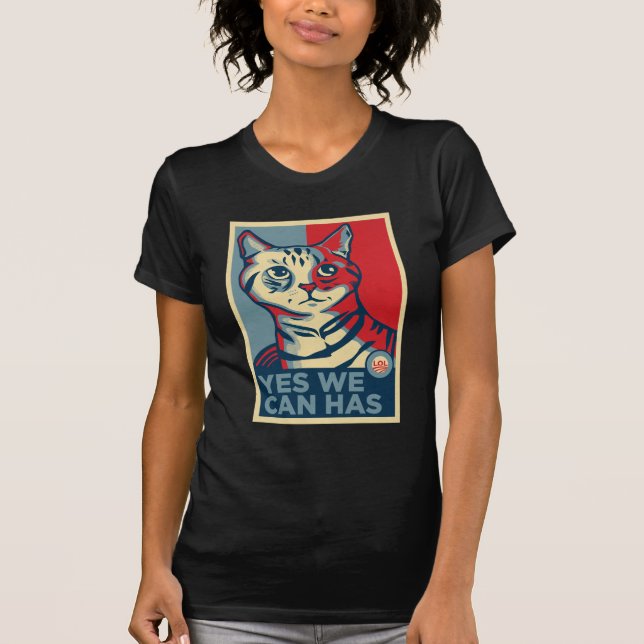 T-shirt Oui nous pouvons a (Devant)
