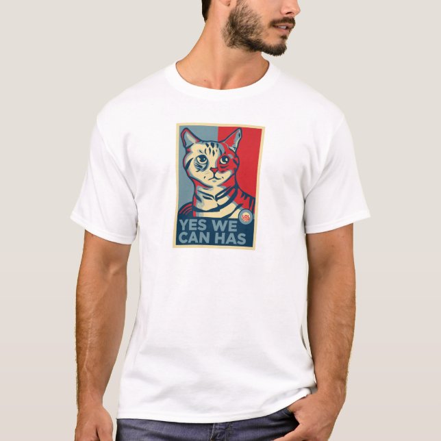 T-shirt Oui nous pouvons a (Devant)