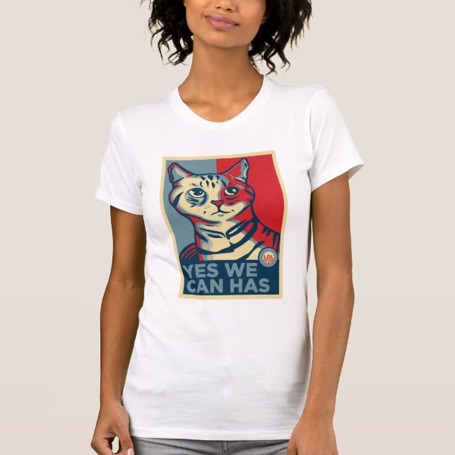 T-shirt Oui nous pouvons a (Devant)