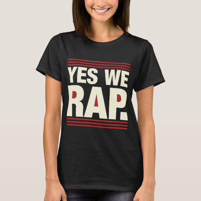 T-shirt Oui on rappe (Devant)