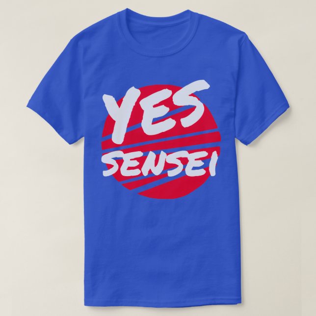 T-shirt Oui Sensei Miyagido Karate Triblend (Design devant)