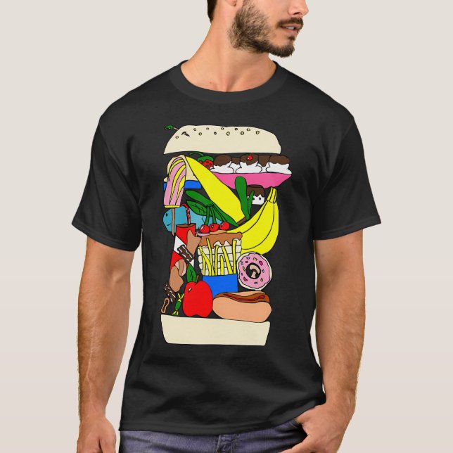 T-shirt Oui s'il vous plaît (Couleur) (Devant)