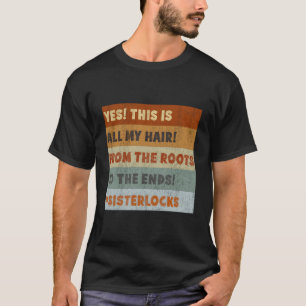 T-shirt Oui! Tout ça, mes coiffures