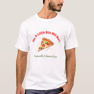 T-shirt Oui, Un Petit Bite Va Nuire Au Thème Sans Gluten