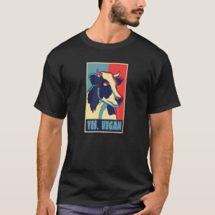 T-shirt Oui, Vegan - Je Ne Mange Pas Mes Amis