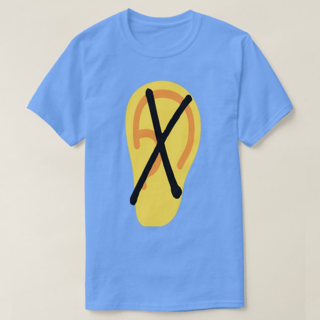 T-shirt ouïe imprévue (Design devant)