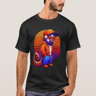 T-shirt Ouistiti Cool Style Urbain Moderne Art Rétro Couch