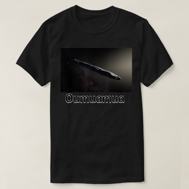 T-shirt Oumuamua objet interstellaire Science Lovers cadea (Design devant)