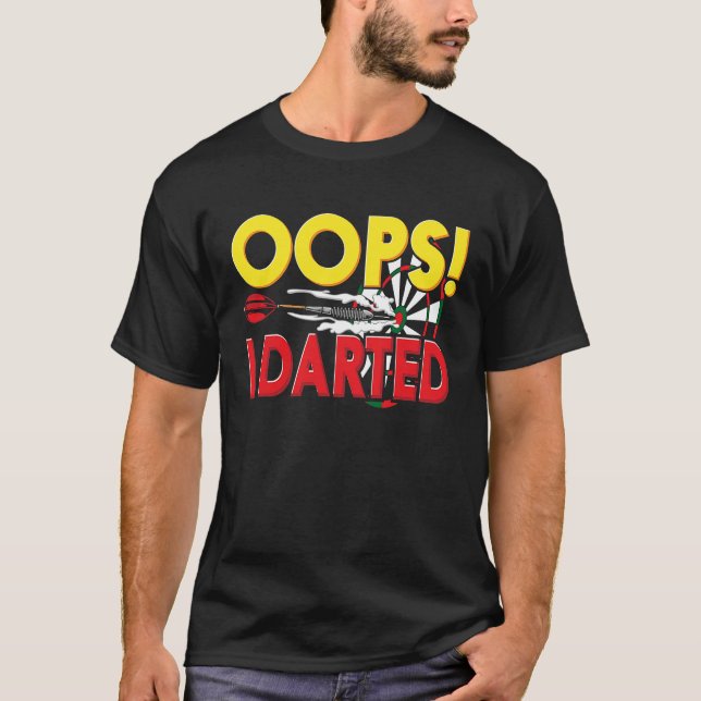 T-shirt Oups ! Fun fléché I fléchettes (Devant)