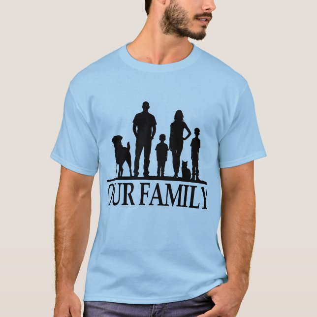 T-shirt Our Family (Devant)