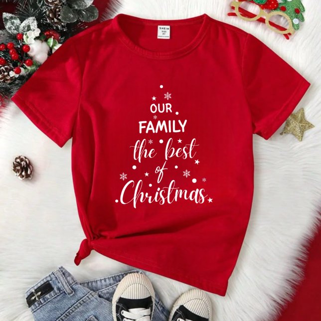 T-shirt Our Family The Best of Christmas  (Créateur téléchargé)