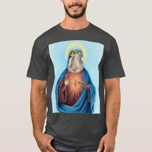 T-shirt Our Lord and savior potoo bird