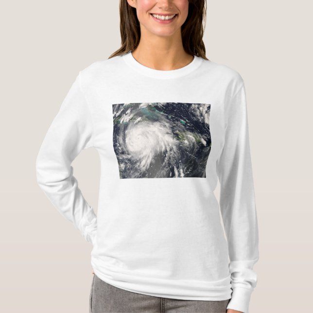 T-shirt Ouragan Gustav sur Jamaïque 2 (Devant)