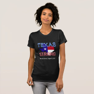 T-shirt Ouragan Harvey le Texas fort