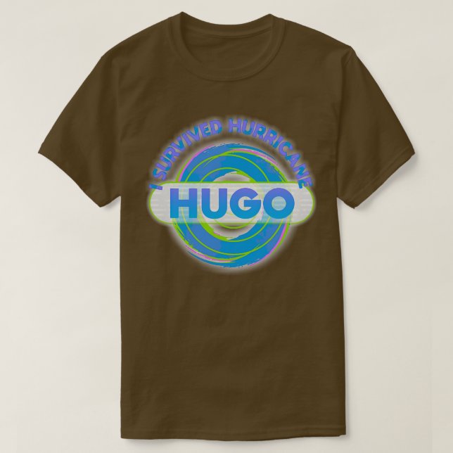 T-shirt Ouragan Hugo (Design devant)