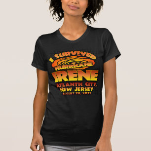 T-shirt Ouragan Irène, Atlantic City
