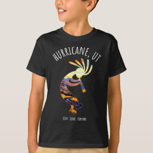 T-shirt Ouragan Utah Usa Danser Kokopelli Design