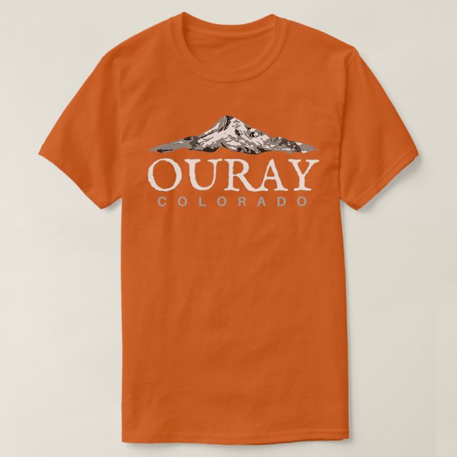 T-shirt Ouray Colorado Colorado (Design devant)