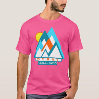 T-shirt Ouray Colorado Vintage Mountain Love Active