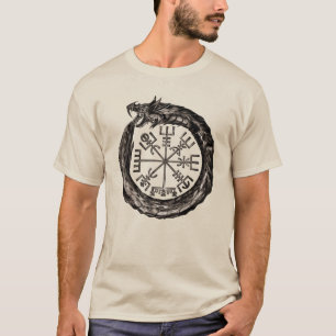 T-shirt Ouroboros avec Vegvisir