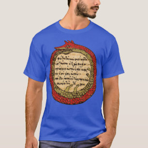 T-shirt Ouroboros Dragon Serpent Occulte Alchimie Magique