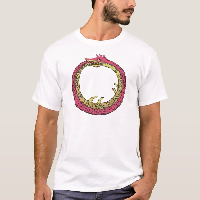 T-shirt Ouroboros - retour éternel (Devant)