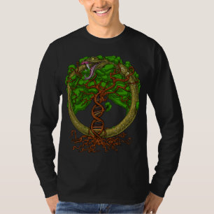 T-shirt Ouroboros Serpent Arbre De Vie