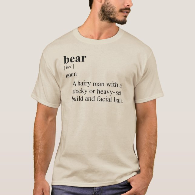 T-SHIRT OURS (Devant)