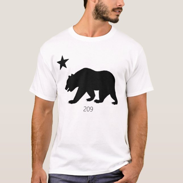 T-shirt ours, 209 - customisés (Devant)