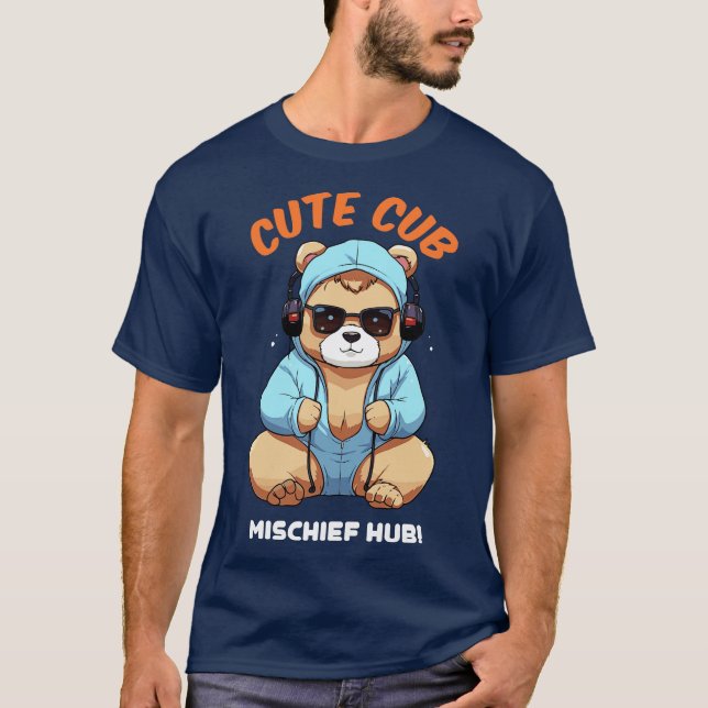 T-shirt ours 4 (Devant)