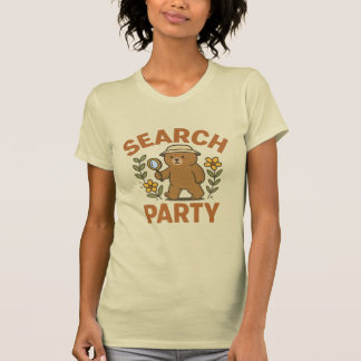 T-shirt ours à l'effigie de « Search Party »