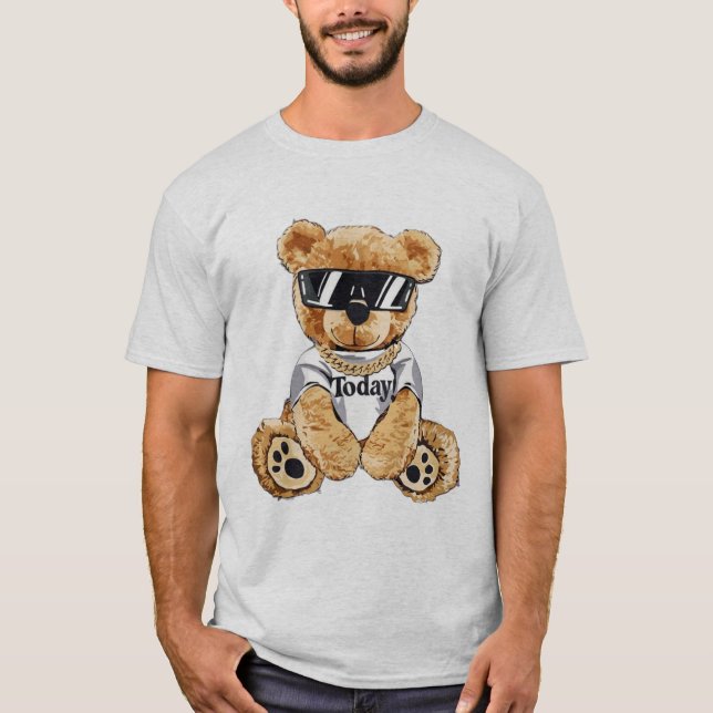 T-Shirt ours à ours personnalisé (Devant)