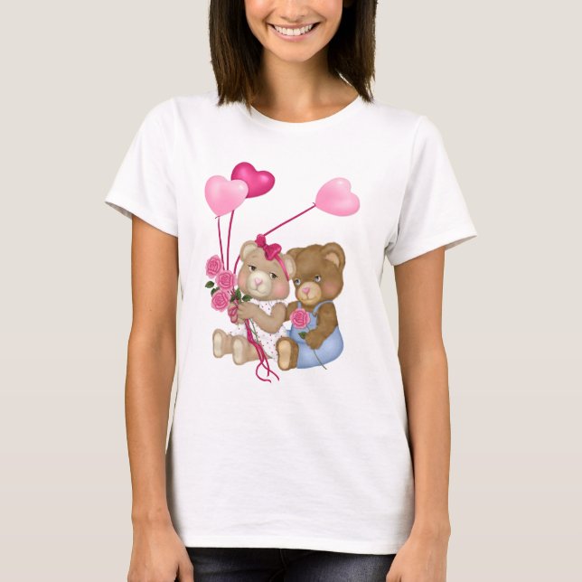 T-shirt Ours amoureux (Devant)