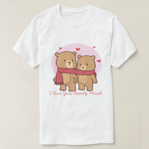 T-shirt ours amoureux