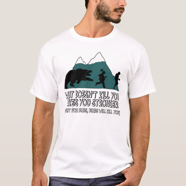 T-shirt Ours amusant (Devant)