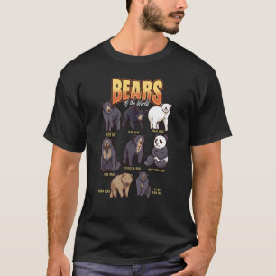 T-shirt Ours Animaux du monde Faune Zoo Animal Bea