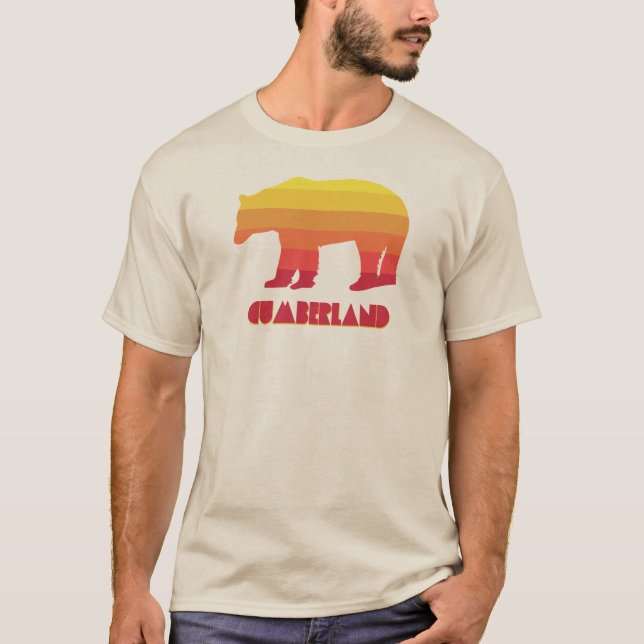T-shirt Ours arc-en-ciel du Maryland Cumberland (Devant)