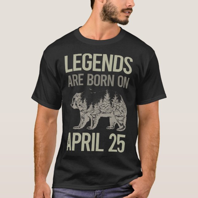 T-shirt Ours Art - 25 avril 25 (Devant)