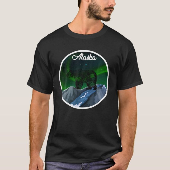 T-shirt Ours auriculaire nord de l'Alaska (Devant)