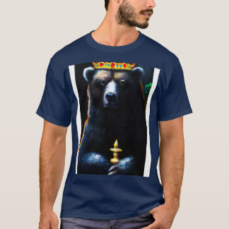 T-shirt Ours avec couronne 2