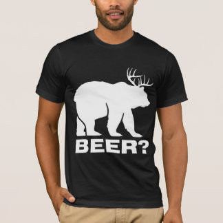 T-shirt Ours avec de la bière de cerfs communs ?