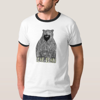 T-shirt Ours avec la barbe