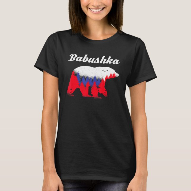 T-shirt Ours Babushka (Devant)