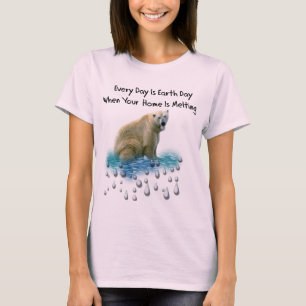 T-shirt Ours blanc
