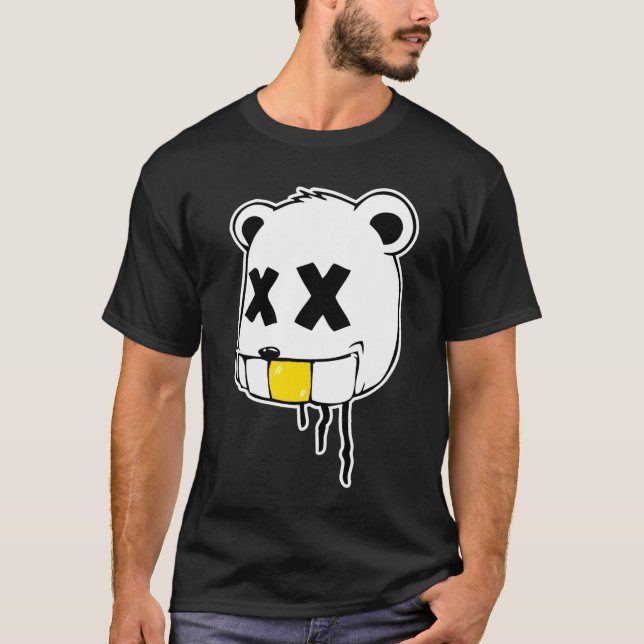 T-shirt ours blanc (Devant)