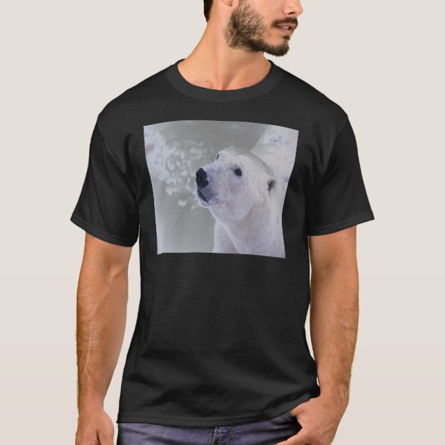 T-shirt ours blanc (Devant)