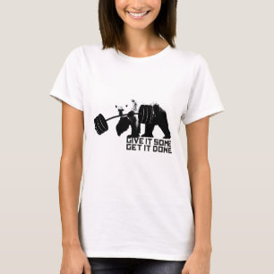 T-shirt Ours blanc - en donnez-lui